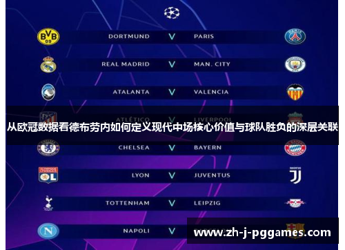 从欧冠数据看德布劳内如何定义现代中场核心价值与球队胜负的深层关联 从欧冠数据看德布劳内如何定义现代中场核心价值与球队胜负的深层关联
